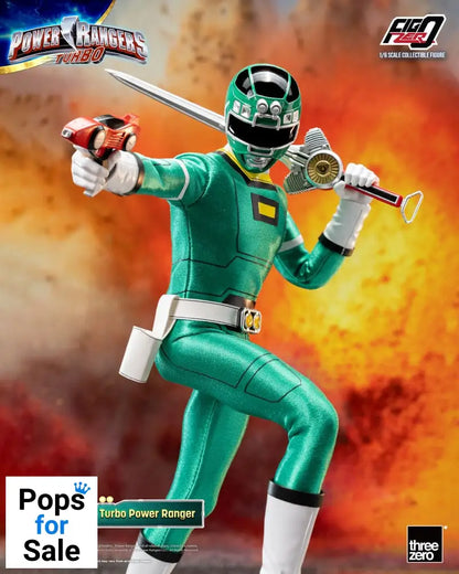 Power Rangers Turbo FigZero Action Figure 1/6 Green Turbo Power Ranger 30 cm