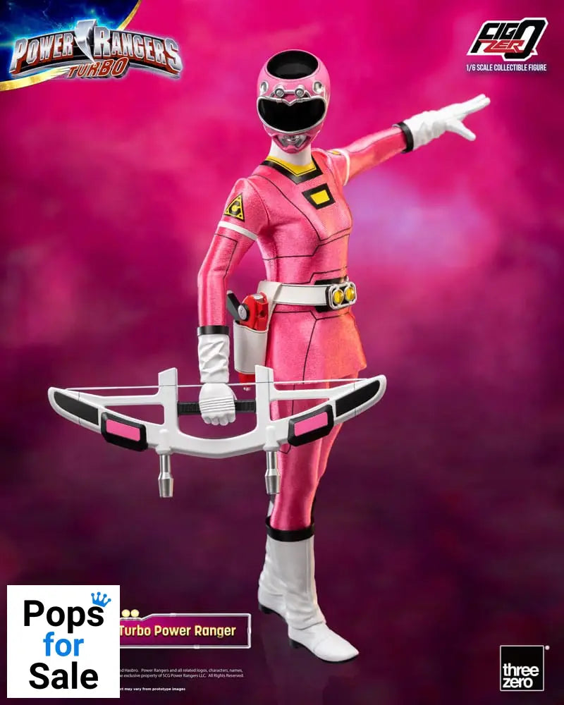 Power Rangers Turbo FigZero Action Figure 1/6 Pink Turbo Power Ranger 30 cm Action figures