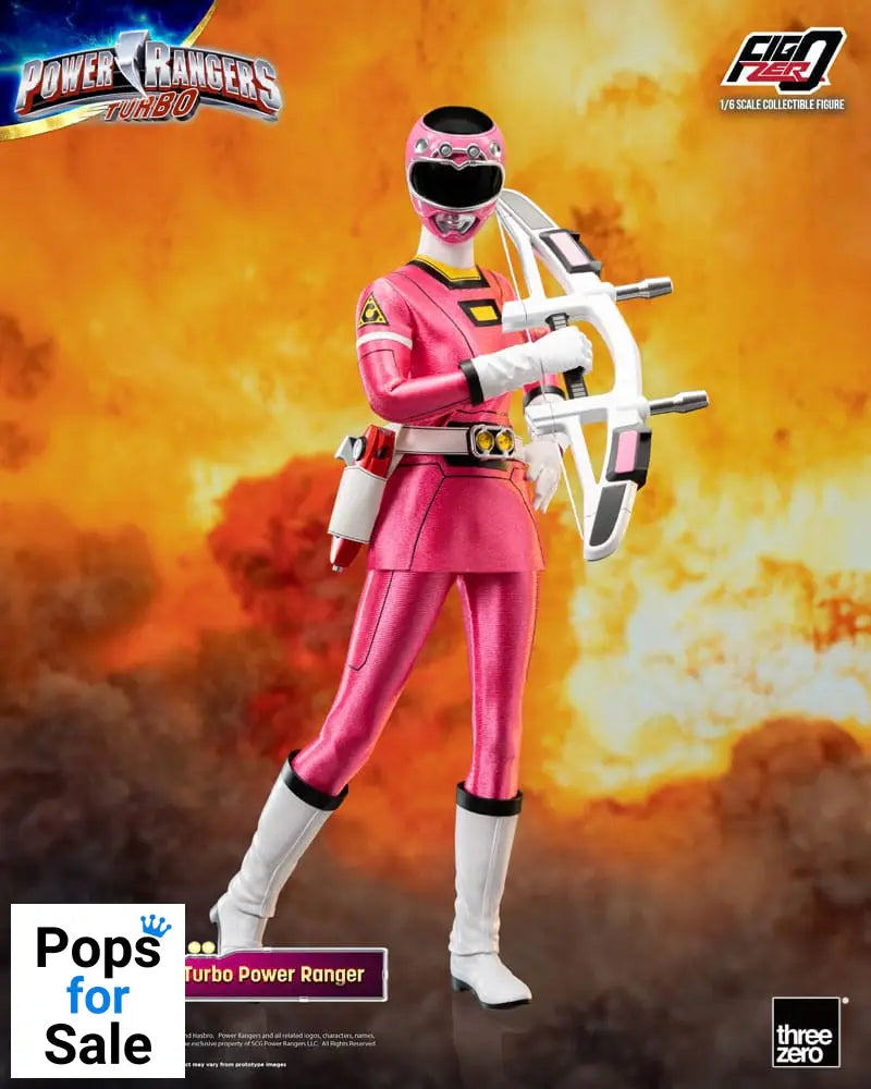 Power Rangers Turbo FigZero Action Figure 1/6 Pink Turbo Power Ranger 30 cm