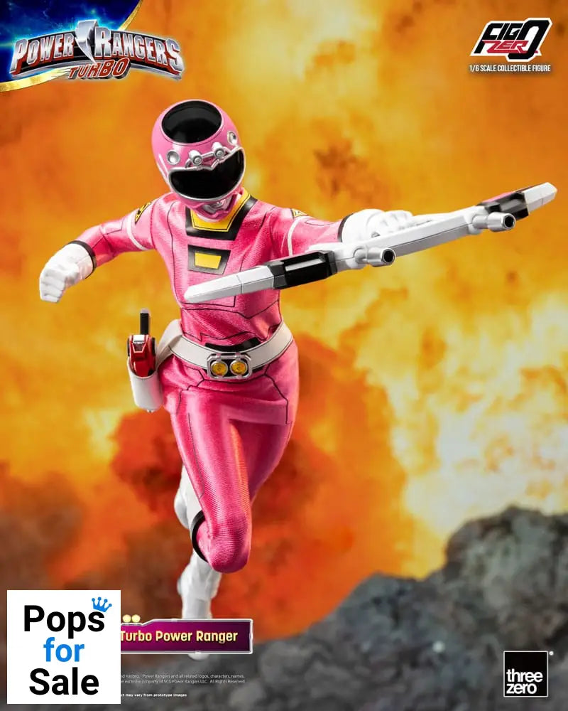 Power Rangers Turbo FigZero Action Figure 1/6 Pink Turbo Power Ranger 30 cm