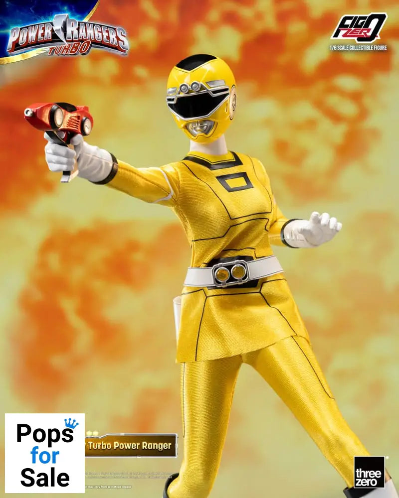 Power Rangers Turbo FigZero Action Figure 1/6 Yellow Turbo Power Ranger 30 cm