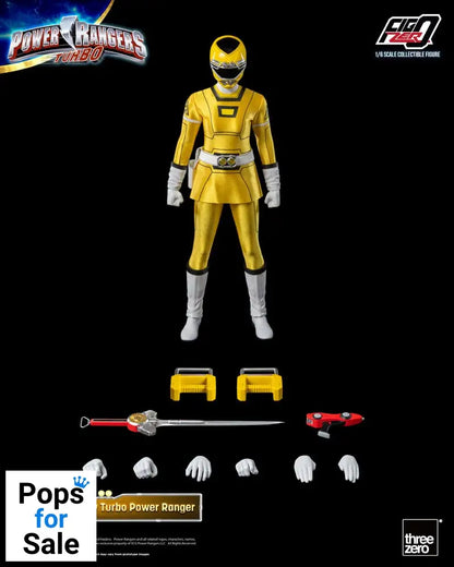 Power Rangers Turbo FigZero Action Figure 1/6 Yellow Turbo Power Ranger 30 cm