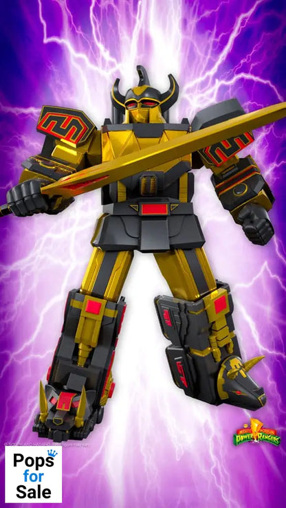 Power Rangers Ultimates Action Figure Megazord (Black/Gold) 18 cm