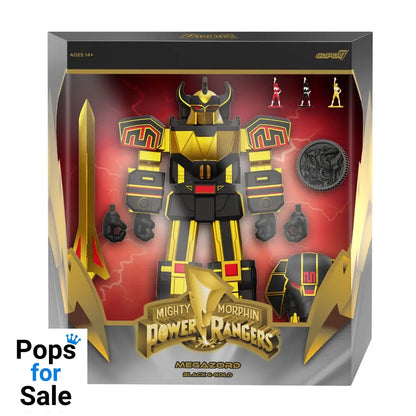Power Rangers Ultimates Action Figure Megazord (Black/Gold) 18 cm