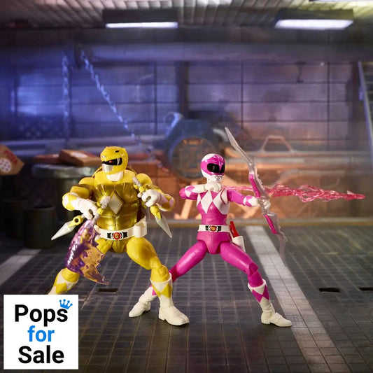 Power Rangers x TMNT Lightning Collection Action Figures 2022 Morphed April O´Neil & Michelangelo