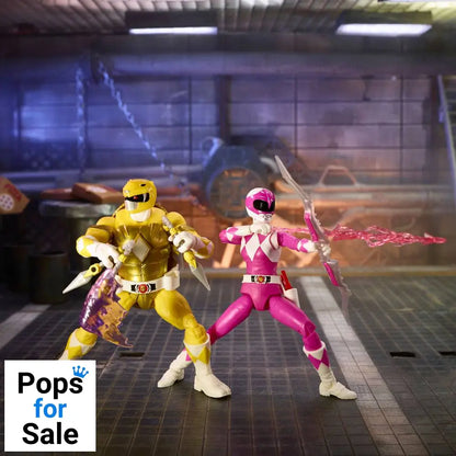 Power Rangers x TMNT Lightning Collection Action Figures 2022 Morphed April O´Neil & Michelangelo