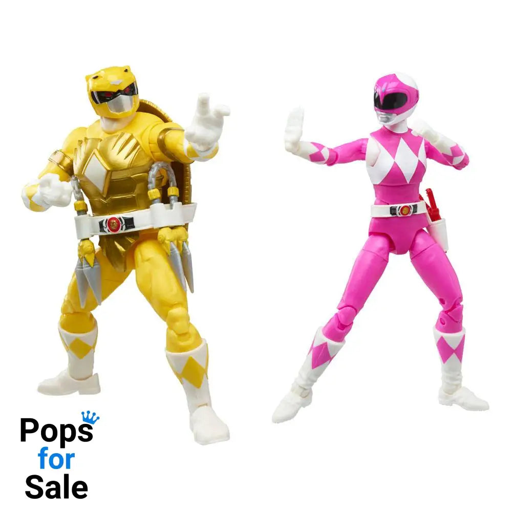 Power Rangers x TMNT Lightning Collection Action Figures 2022 Morphed April O´Neil & Michelangelo