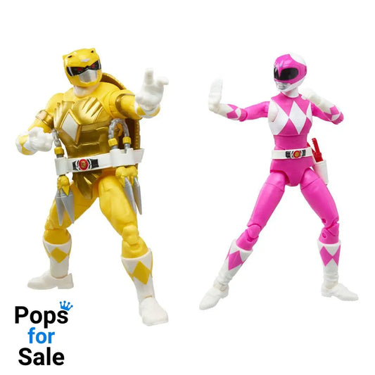 Power Rangers x TMNT Lightning Collection Action Figures 2022 Morphed April O´Neil & Michelangelo