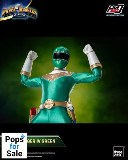 Power Rangers Zeo FigZero Action Figure 1/6 Ranger IV Green 30 cm