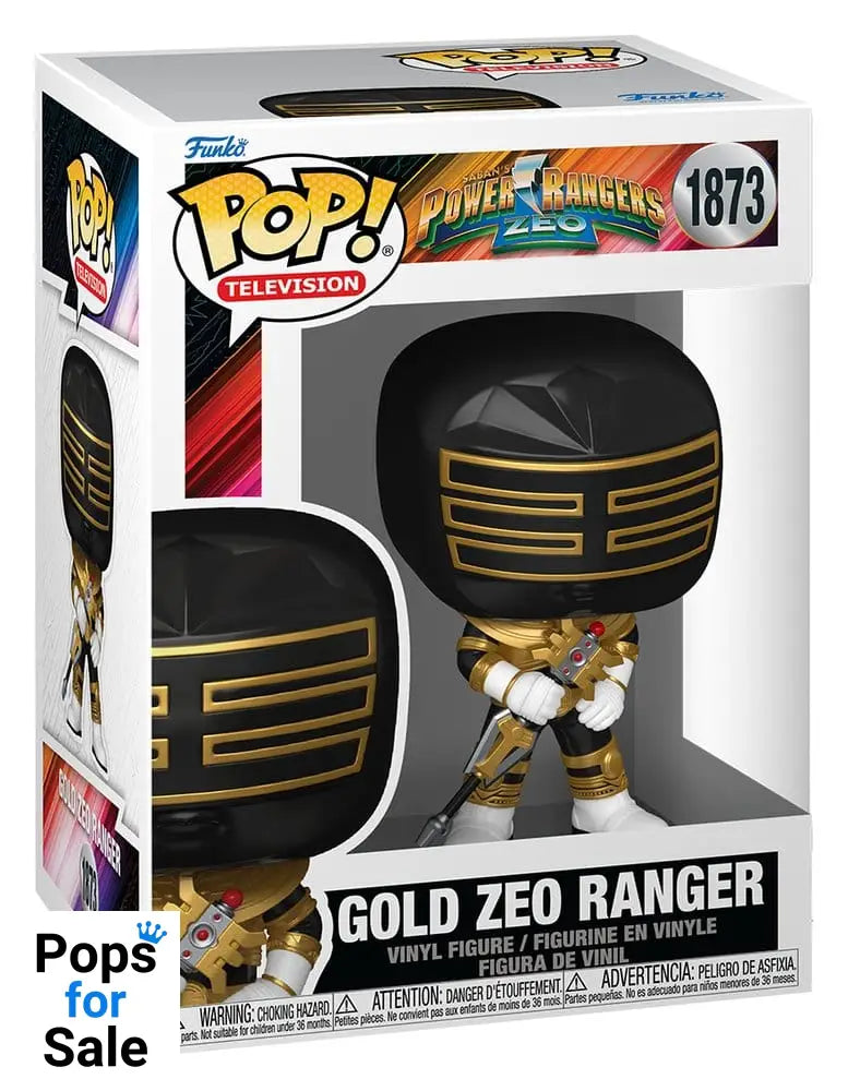 Power Rangers Zeo POP! Movies Vinyl Figures Zeo Ranger Gold 9 cm