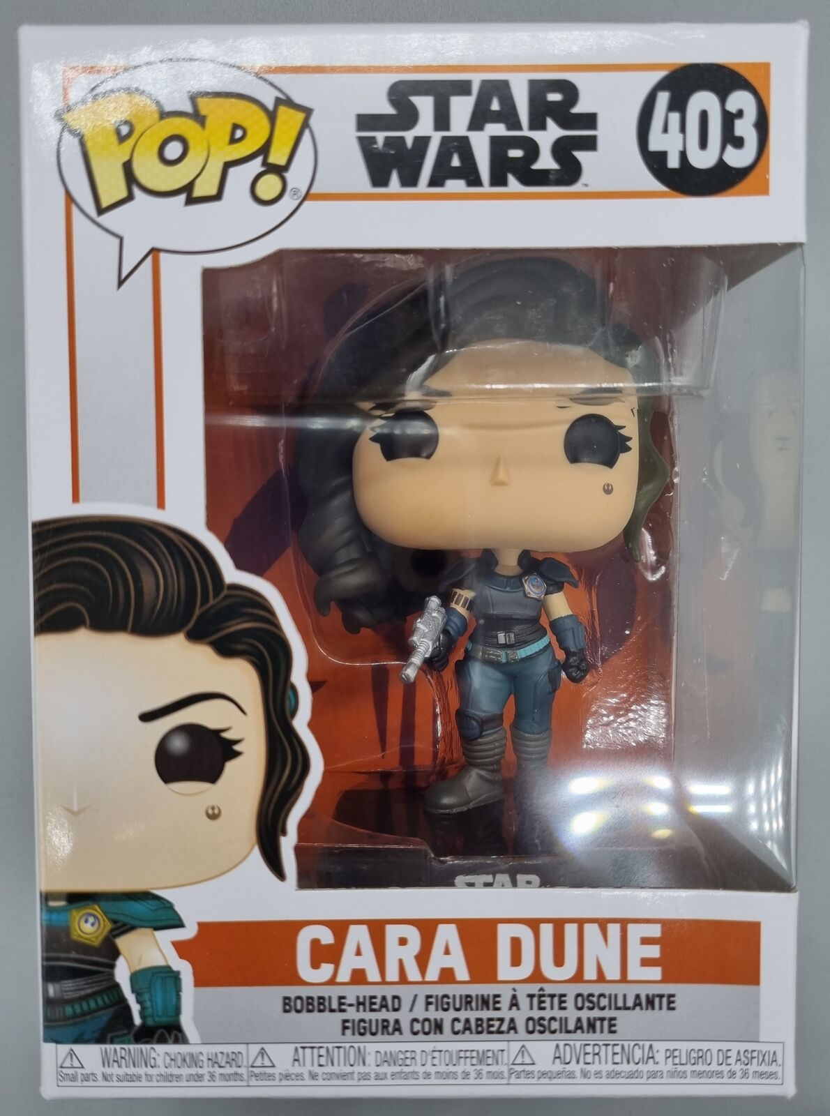 403 Cara Dune (Marshal) - Star Wars The Mandalorian Funko POP