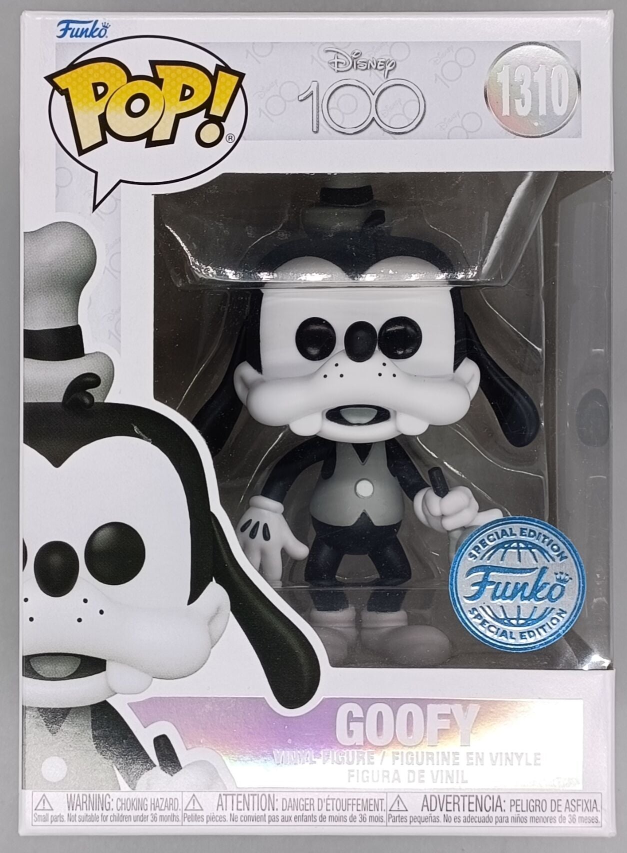 1310 Goofy (Vintage) B&W Disney Funko POP