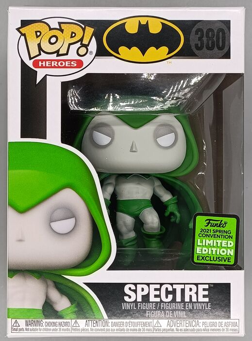 #380 Spectre - DC Batman - 2021 Con - Box Damaged Funko POP