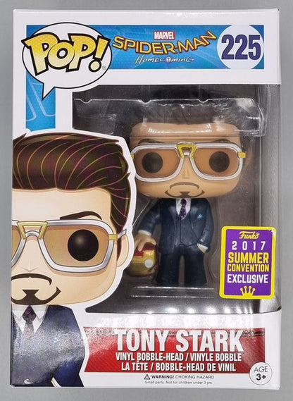 #225 Tony Stark (Holding Helmet) Marvel Spider-Man Homecomin Funko POP