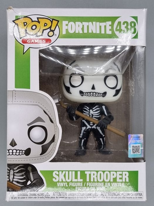 #438 Skull Trooper - Fortnite - Box Damaged Funko POP