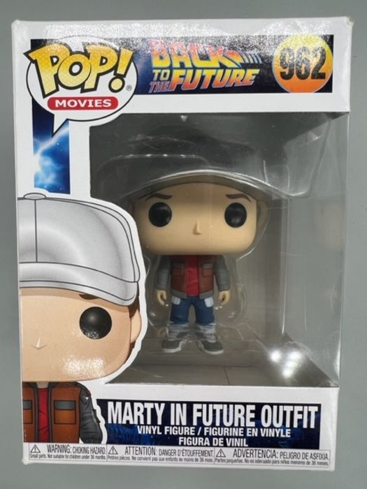 962 Marty (in Future Outfit) Back to the Future - Box Damaged Funko POP
