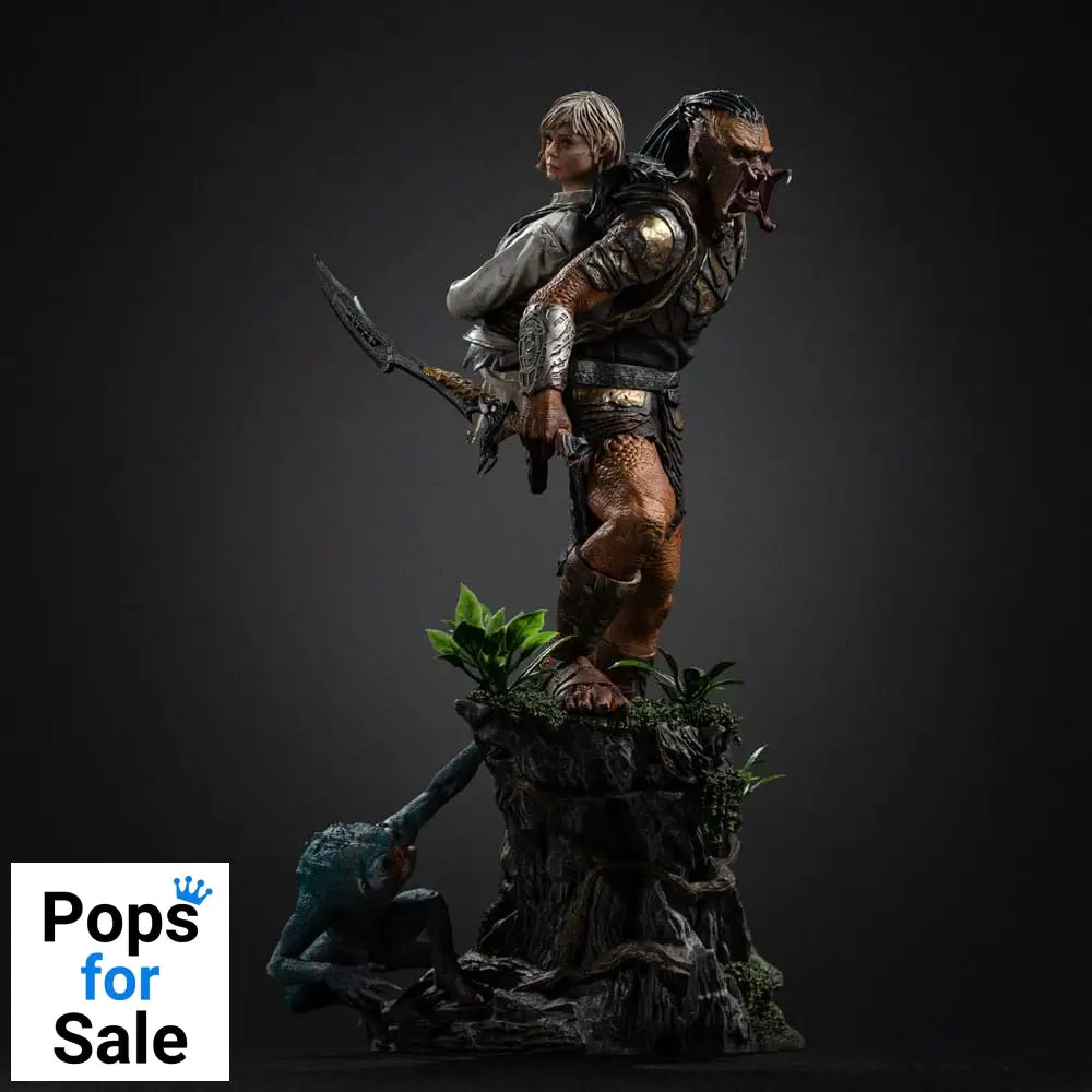 Predator: Badlands Art Scale Statue 1/10 Predator Dek & Thia 27 cm