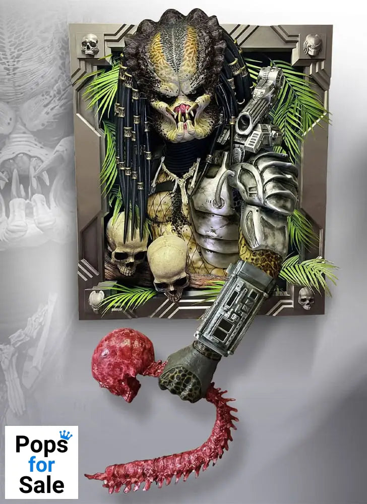 Predator Life-Size Wall Sculpture Predator 45 x 81 x 94 cm