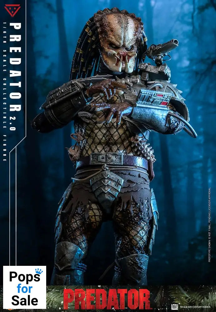 Predator Movie Masterpiece Action Figure 1/6 Predator (2.0) 34 cm Action figures