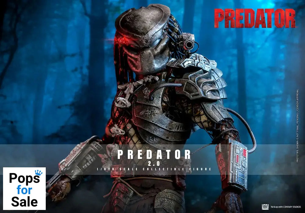 Predator Movie Masterpiece Action Figure 1/6 Predator (2.0) 34 cm
