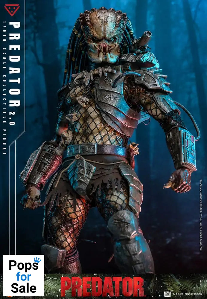 Predator Movie Masterpiece Action Figure 1/6 Predator (2.0) 34 cm