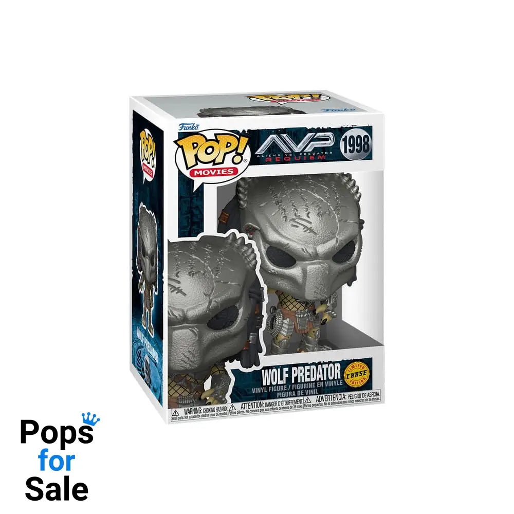 Predator POP! Vinyl Figures Wolf Predator w/Chase 9 cm Assortment (6)