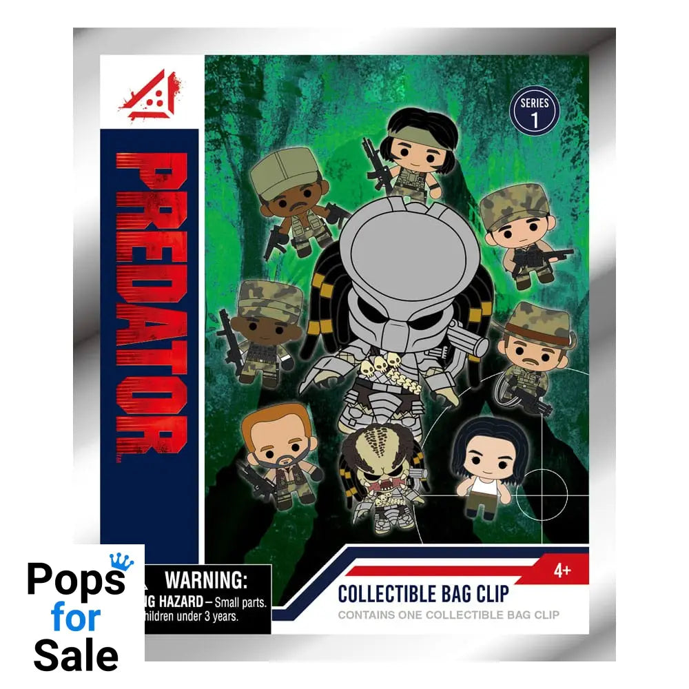 Predators 3D Foam Bag Clips Series 1 Display (24)