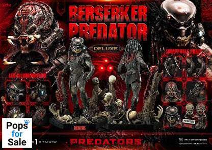 Predators Statue Berserker Predator Deluxe Version 100 cm