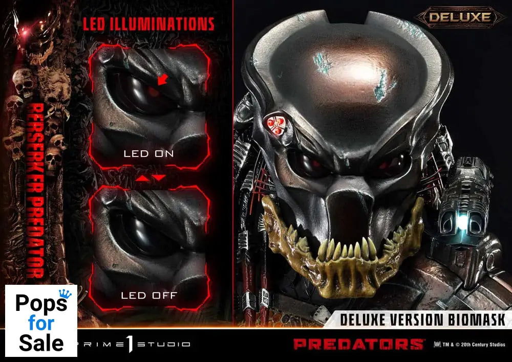 Predators Statue Berserker Predator Deluxe Version 100 cm