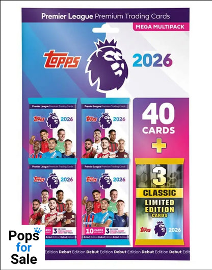 Premier League 2025/26 TCG Mega Multipack Trading cards
