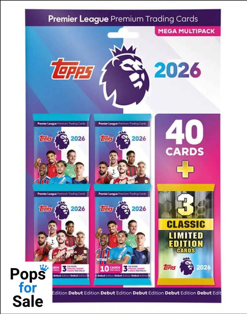 Premier League 2025/26 TCG Mega Multipack Trading cards