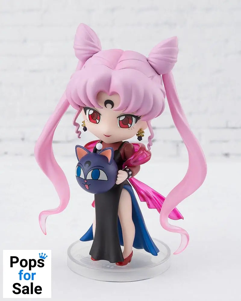 Pretty Guardian Sailor Moon R Figuarts mini Action Figure Black Lady 9 cm Action figures