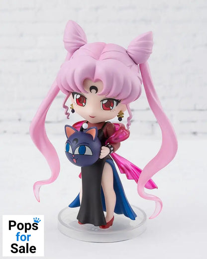 Pretty Guardian Sailor Moon R Figuarts mini Action Figure Black Lady 9 cm Action figures