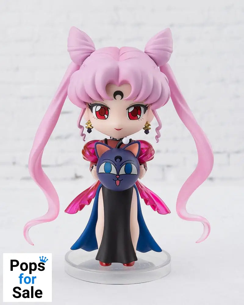 Pretty Guardian Sailor Moon R Figuarts mini Action Figure Black Lady 9 cm