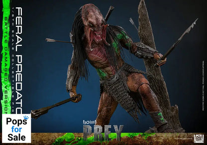 Prey Action Figure 1/6 Feral Predator (Battle Damaged Version) 37 cm
