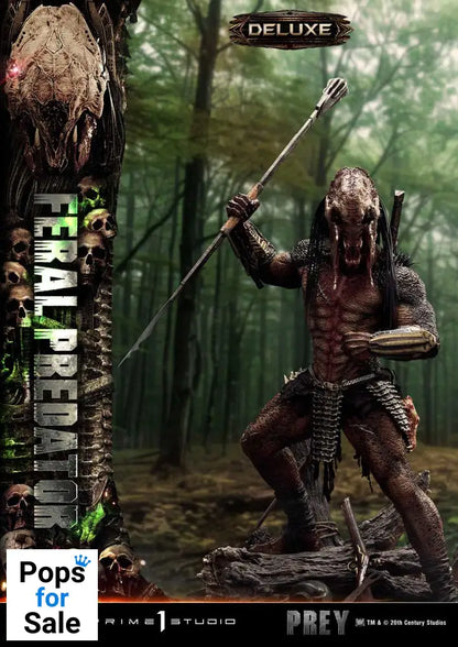 Prey (Movie) Museum Masterline Series Statue 1/3 Feral Predator Deluxe Version 89 cm Statues