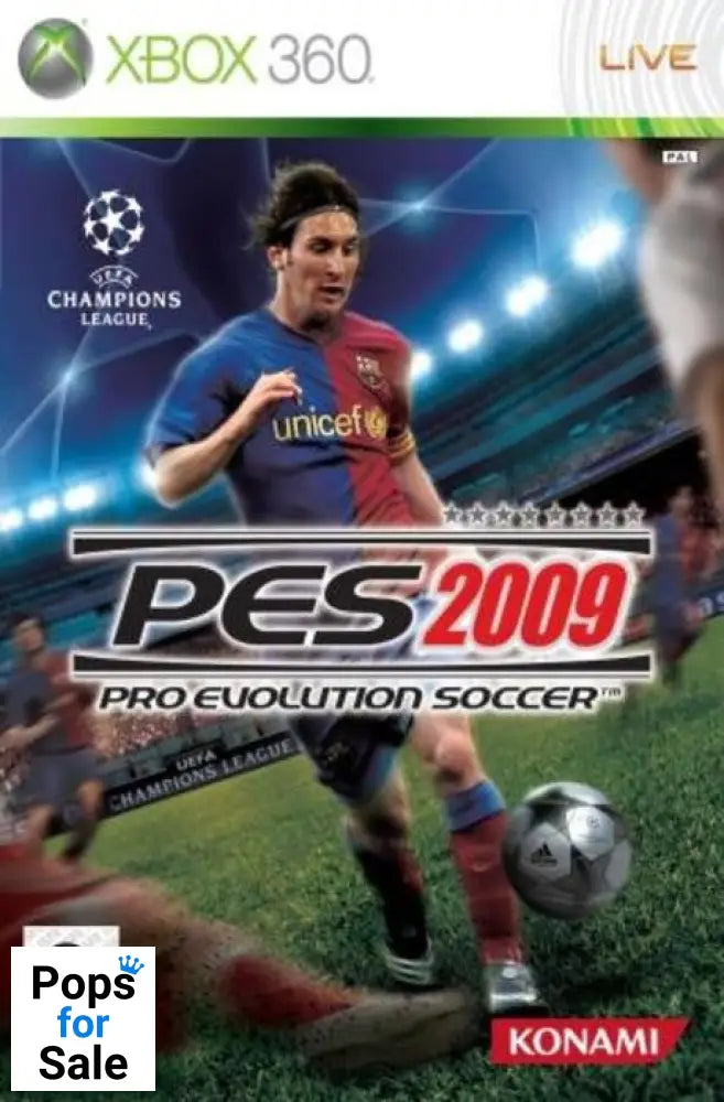 Pro Evolution Soccer 2009 for Microsoft Xbox 360 - [Just Disc]