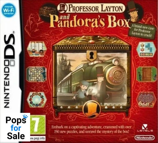 Professor Layton and Pandoras Box for the Nintendo DS/3DS