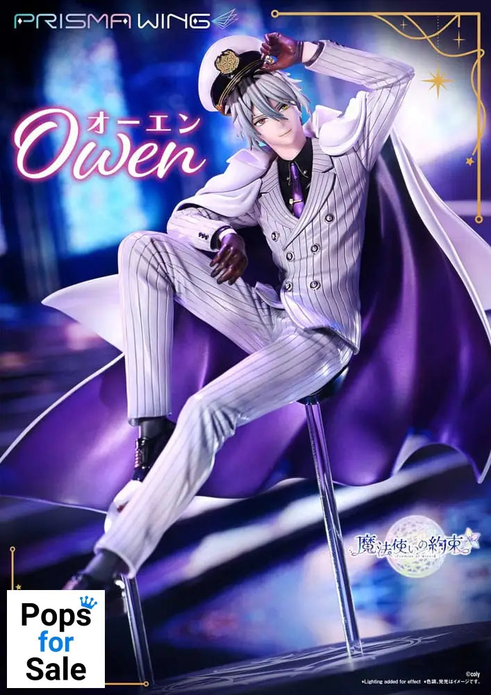 Promise of Wizard Prisma Wing PVC Statue 1/7 Owen 23 cm
