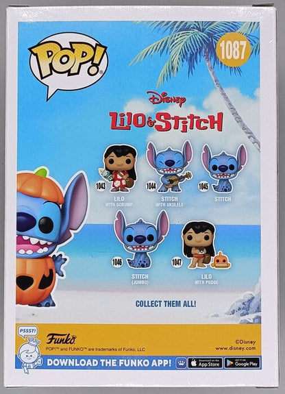 #1087 Pumpkin Stitch - Disney Lilo & Stitch Funko POP