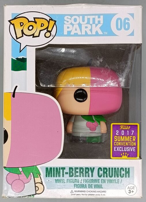 #06 Mint-Berry Crunch - South Park - 2017 Con Exc Box Damaged Funko POP
