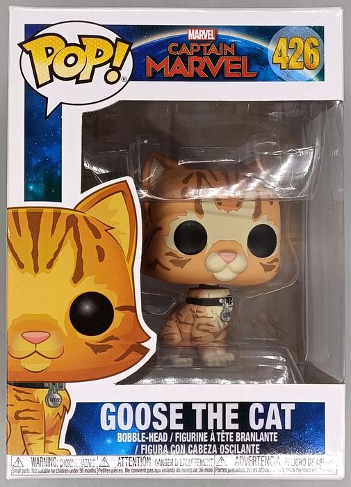 426 Goose the Cat - Marvel - Captain Marvel - Box Damaged Funko POP