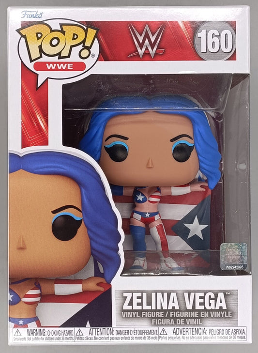 160 Zelina Vega - WWE Funko POP - Brand New