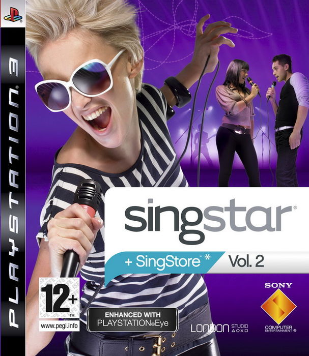 Singstar Vol 2 (Game Only) for Playstation 3 (PS3)