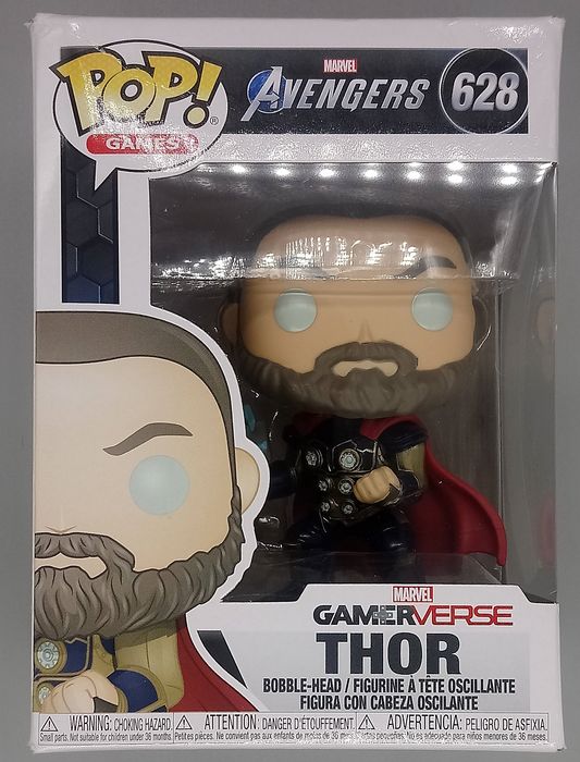 628 Thor - Marvel Avengers Game - Funko POP - Box Damaged