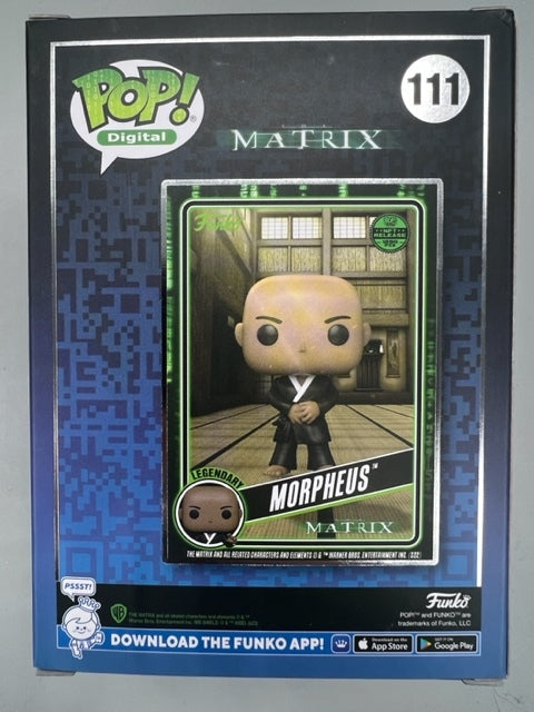#111 Morpheus (Training) Digital 1550pc Limited Edition The Matrix Funko POP
