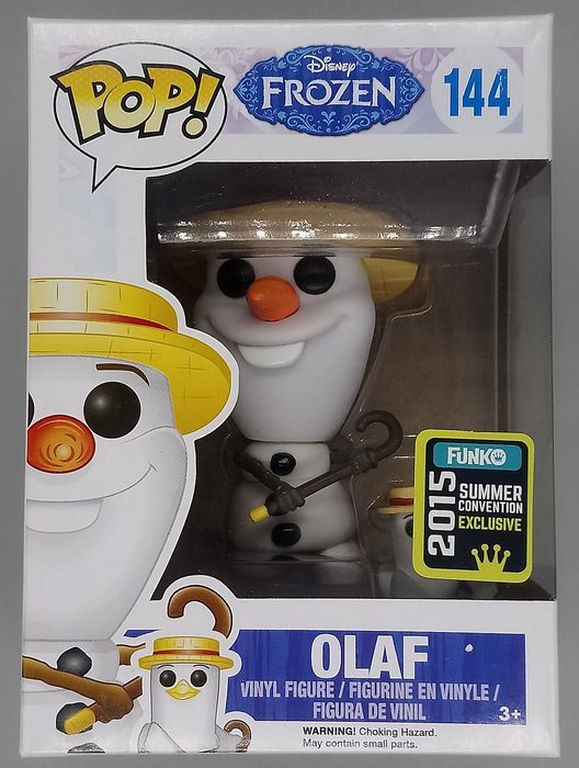 #144 Olaf (Barbershop Quartet) - Disney Frozen - Box Damaged Funko POP