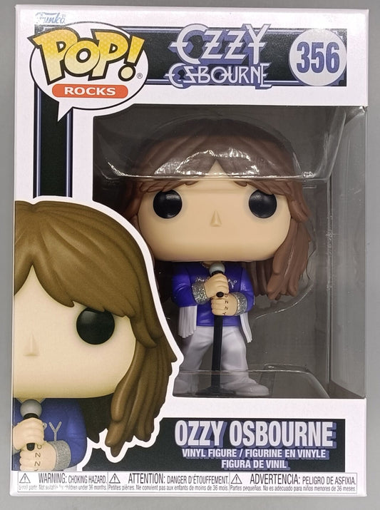 356 Ozzy Osbourne - Glitter Cuffs - Ozzy Osbourne - Rocks Funko POP - Brand New