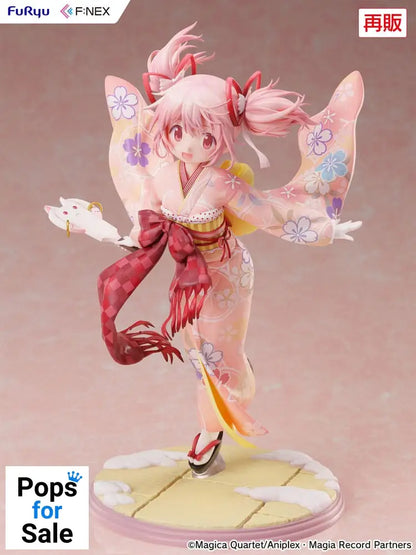 Puella Magi Madoka Magica Side Story Magia Record PVC Statue 1/7 Madoka Kaname Kimono Ver. 22 cm