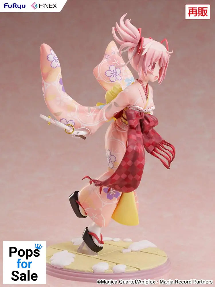 Puella Magi Madoka Magica Side Story Magia Record PVC Statue 1/7 Madoka Kaname Kimono Ver. 22 cm